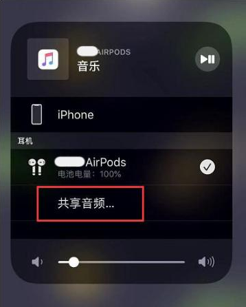 黔西苹果14音频维修点分享iPhone14音频共享设置方法 